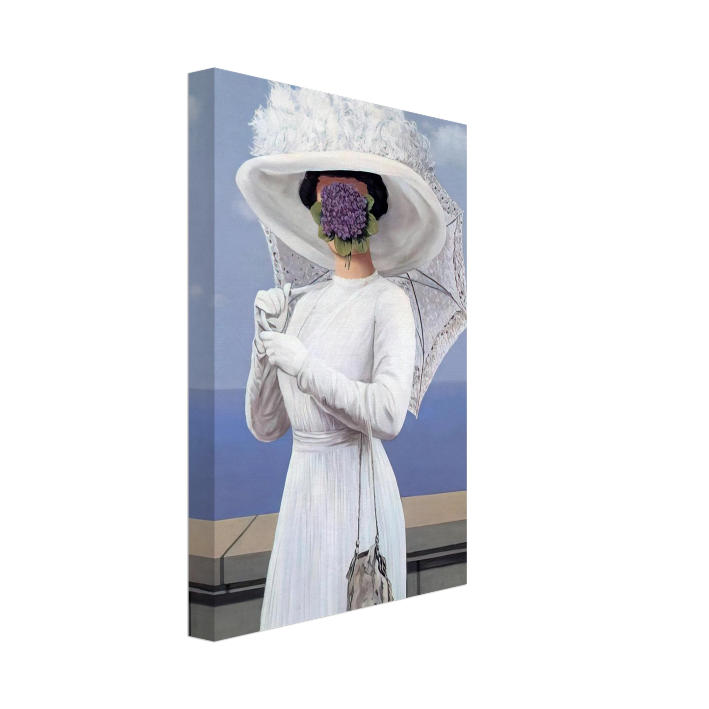 Rene Magritte - THE GREAT WAR 1964 1 Canvas - 40x60 cm / 16x24 inches-canvas