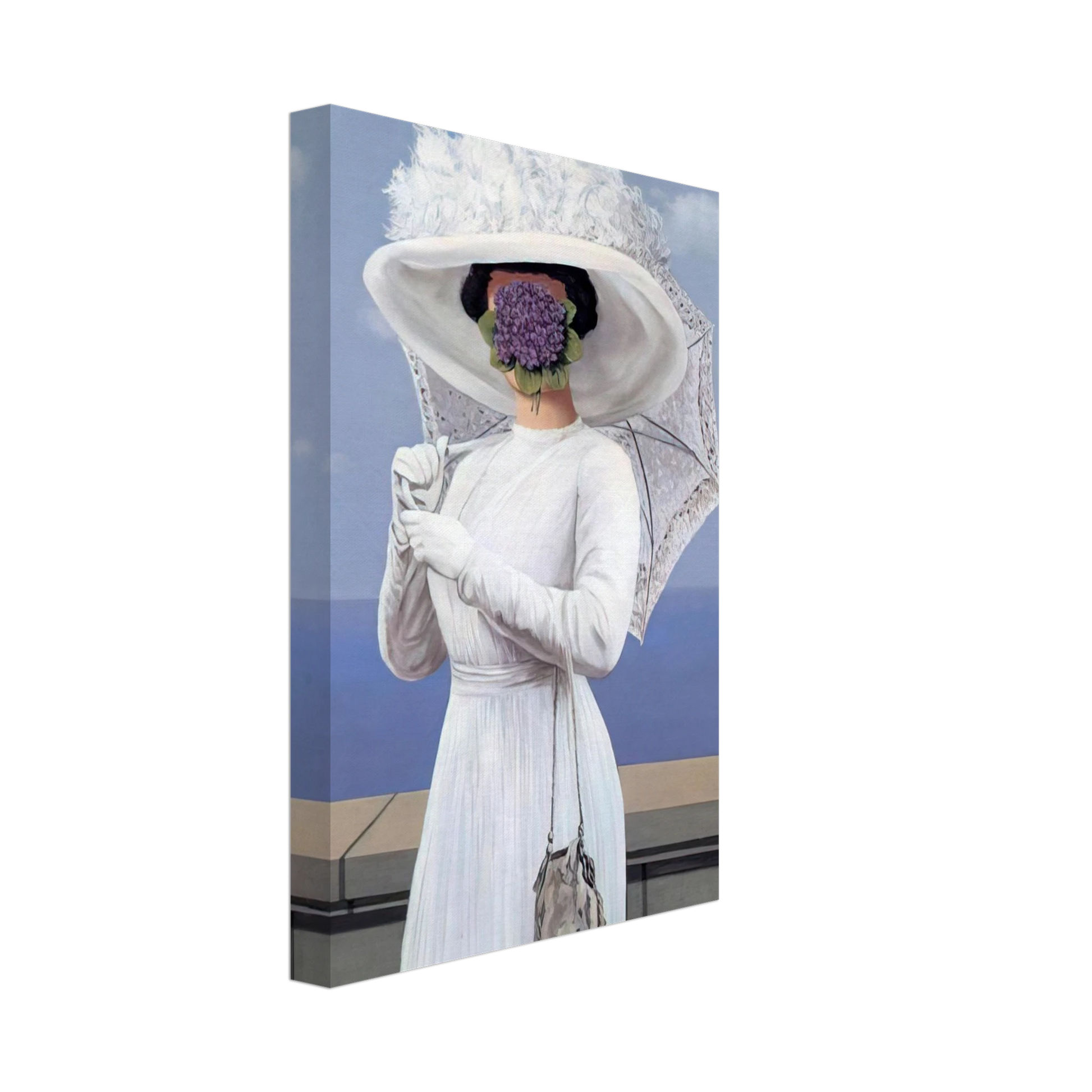 Rene Magritte - THE GREAT WAR 1964 1 Canvas - 40x60 cm / 16x24 inches-canvas