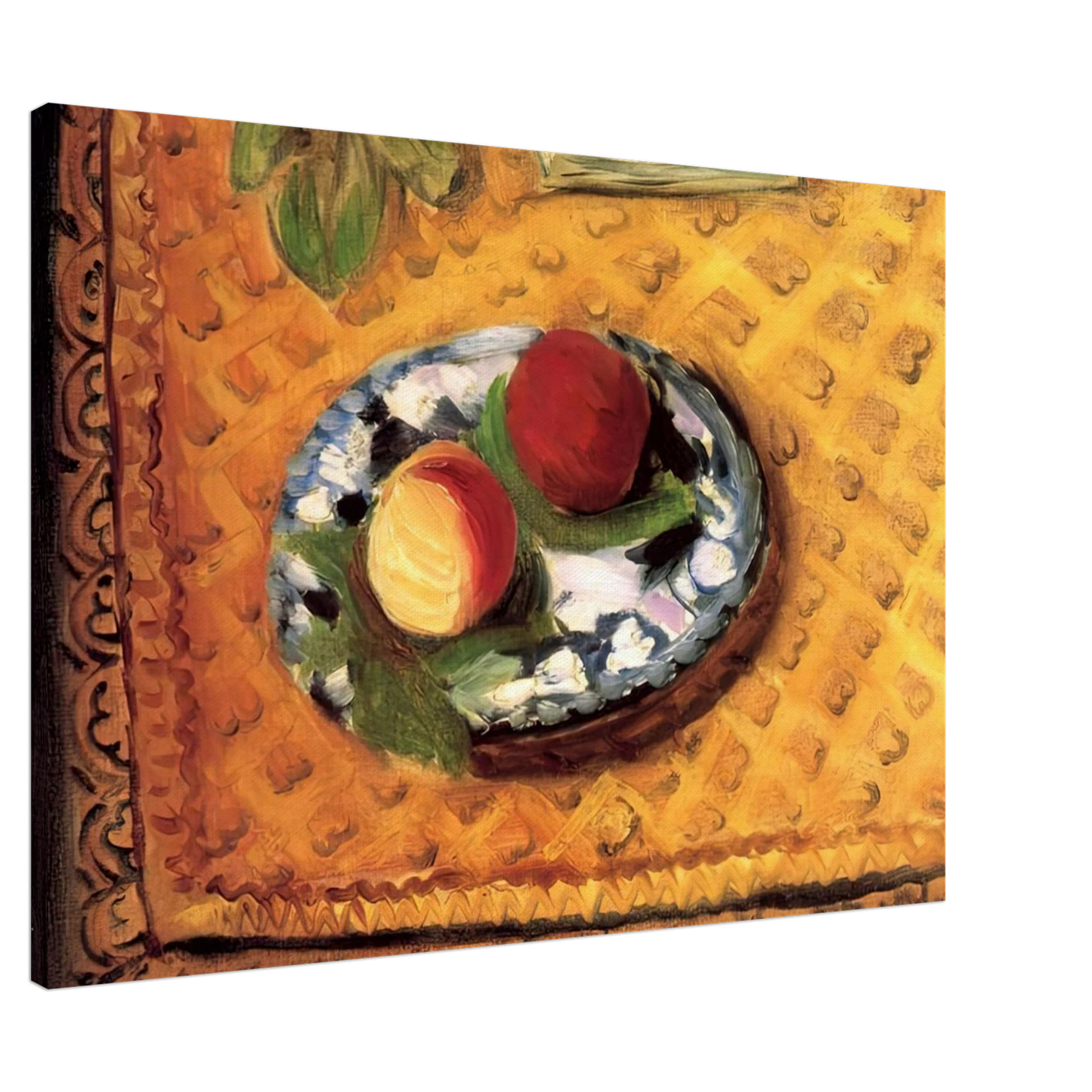 Henri Matisse - TWO PEACHES 1920 Canvas - 20x30 cm / 8x12 inches-canvas