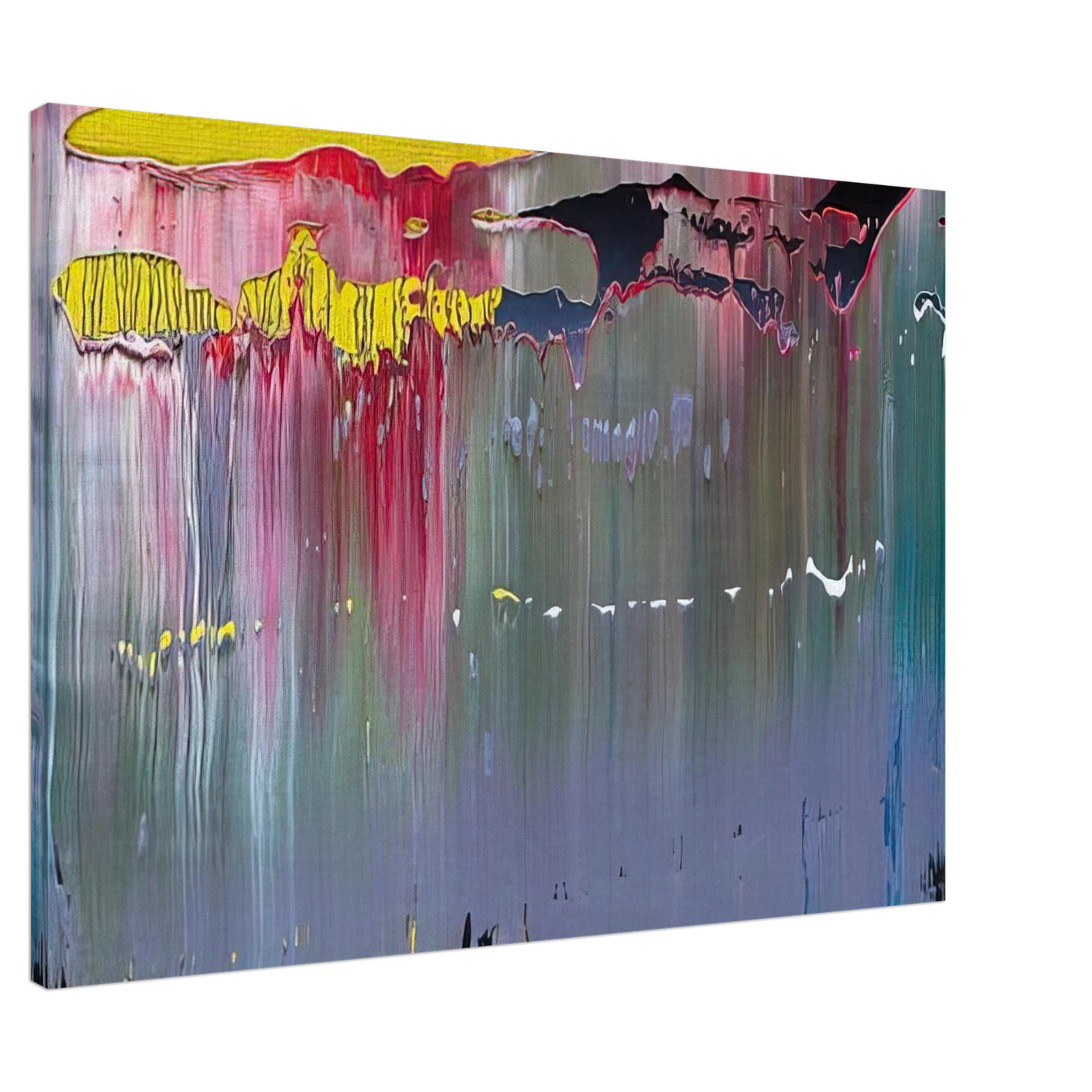 Gerhard Richter - ABSTRACT PICTURE Canvas - 20x30 cm / 8x12 inches-canvas