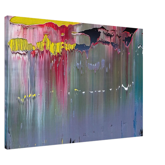 Gerhard Richter - ABSTRACT PICTURE Canvas - 20x30 cm / 8x12 inches-canvas