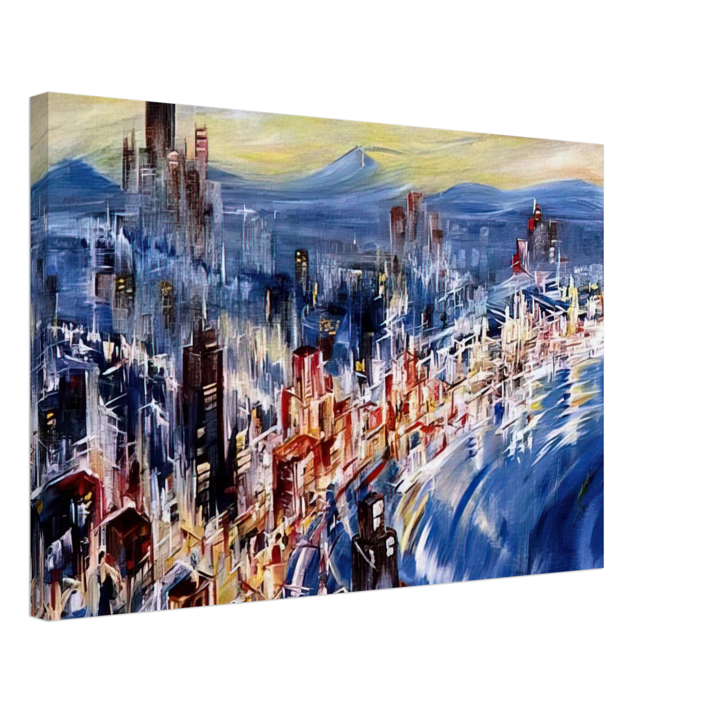 Konrad Zuse - Built for the Future Canvas - 70x100 cm / 28x40 inches-canvas