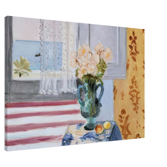 Henri Matisse - VASE OF FLOWERS 1924 Canvas - 20x30 cm / 8x12 inches-canvas