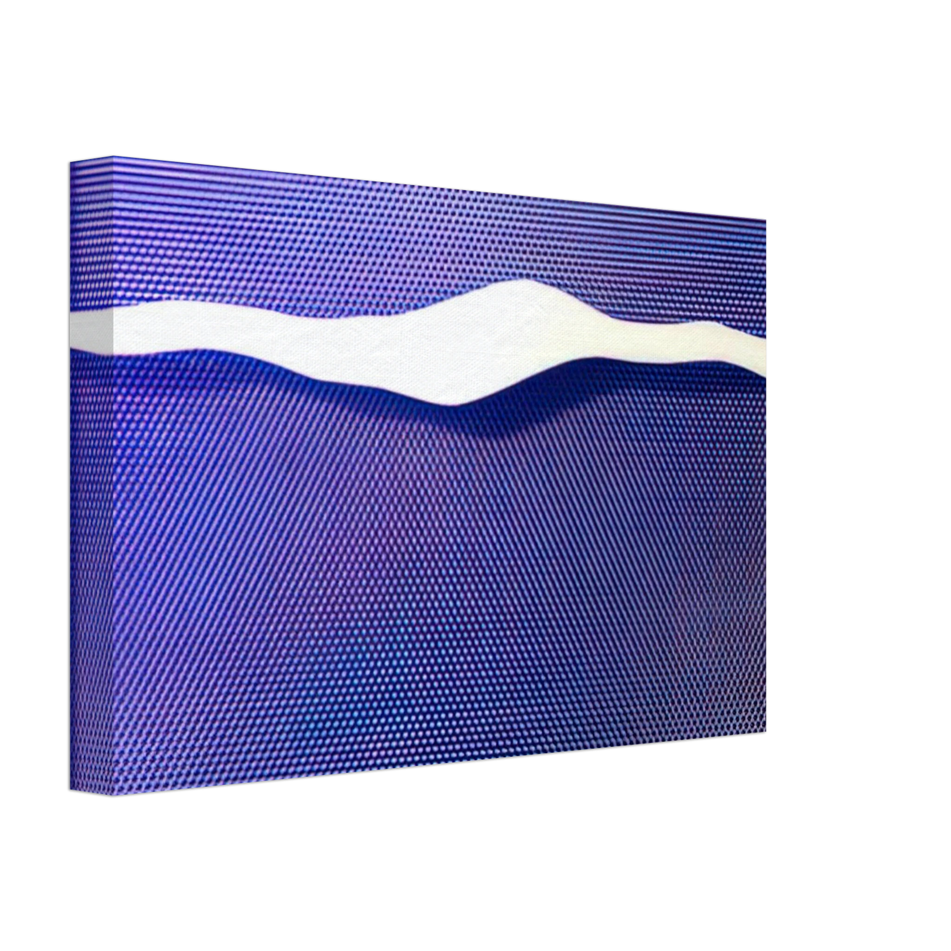 Roy Lichtenstein - ARCTIC LANDSCAPE 1964 Canvas - 70x100 cm / 28x40 inches-canvas