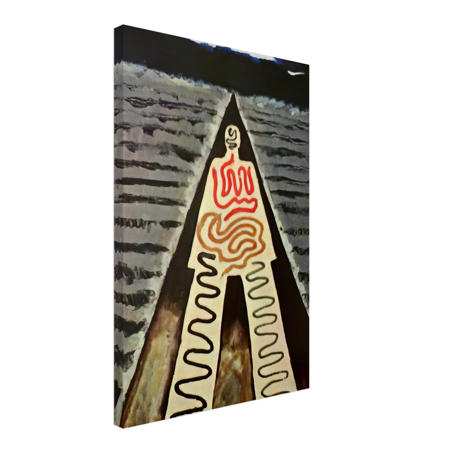 Man Ray - A NIGHT AT SAINT JEAN Canvas - 70x100 cm / 28x40 inches-canvas