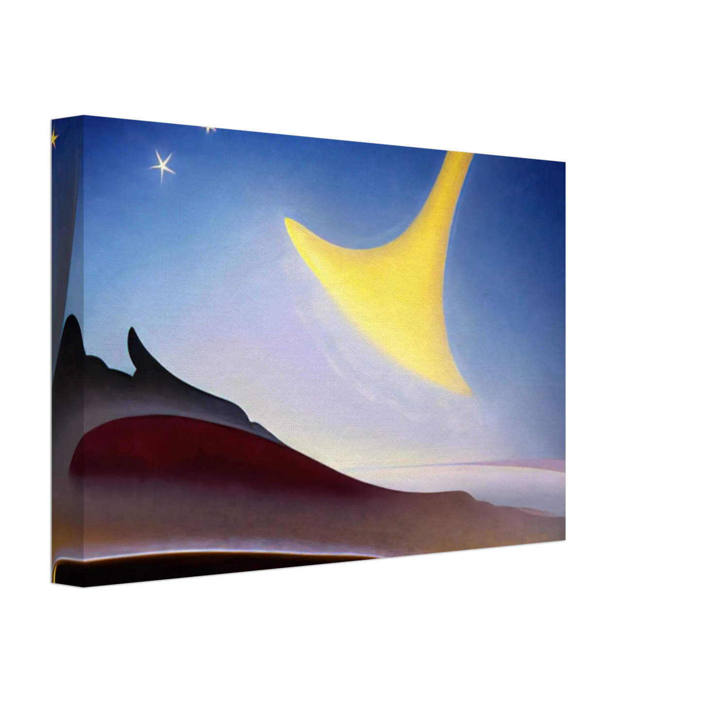 Agnes Lawrence Pelton - Awakening Memory of Father - 1943 Canvas - 40x60 cm / 16x24 inches-canvas