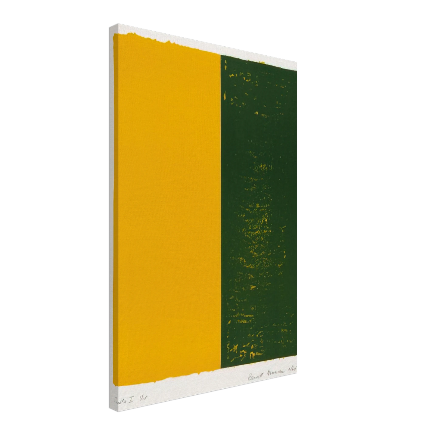 Barnett Newman - Canto X Canvas - 70x100 cm / 28x40 inches-canvas