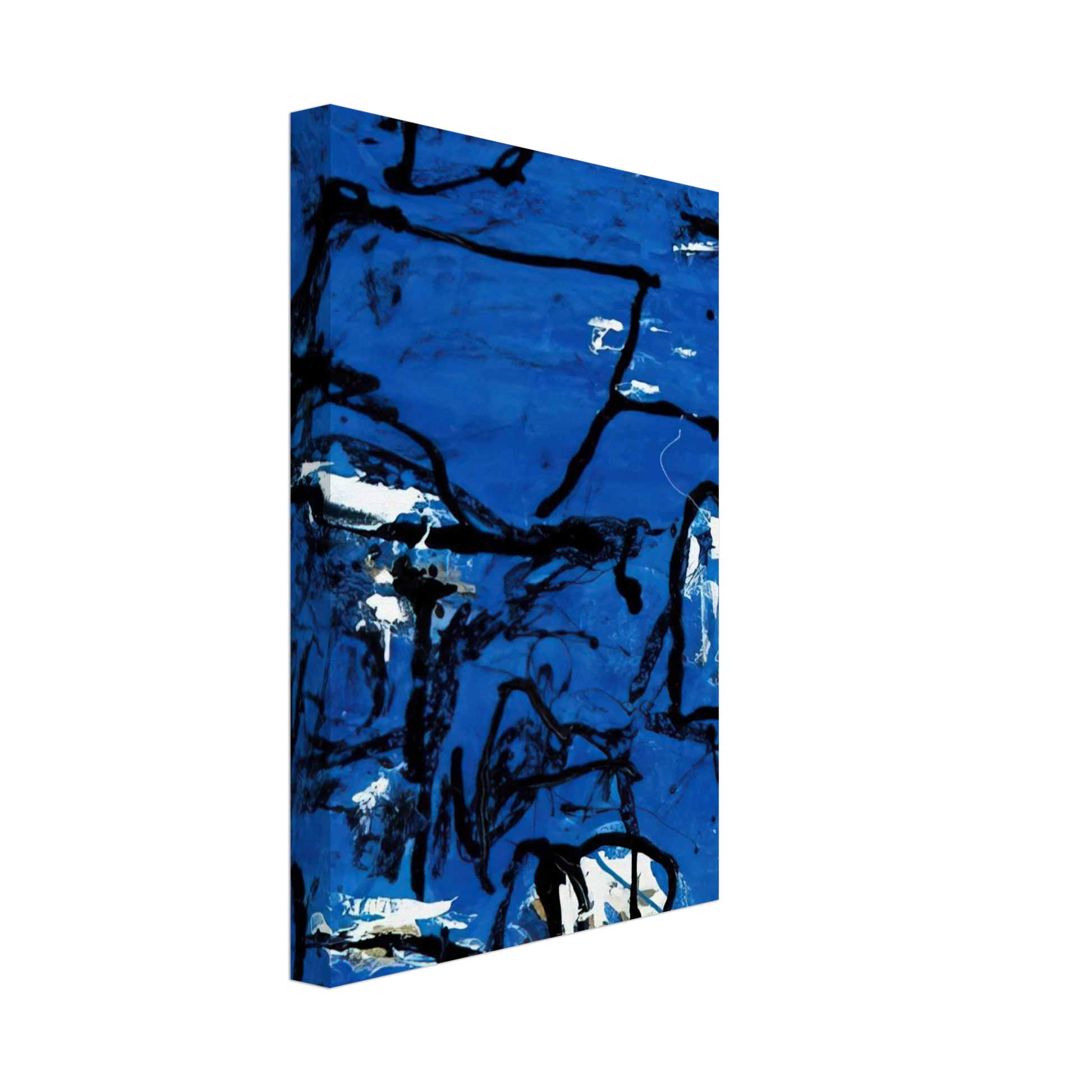 Emil Schumacher - Cuma - Tachisme Canvas - 40x60 cm / 16x24 inches-canvas