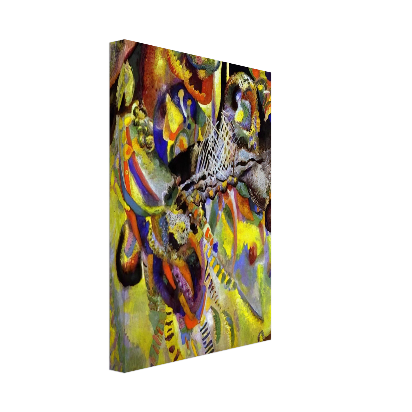 Wassily Kandinsky - FUGUE 1914 Canvas - 70x100 cm / 28x40 inches-canvas