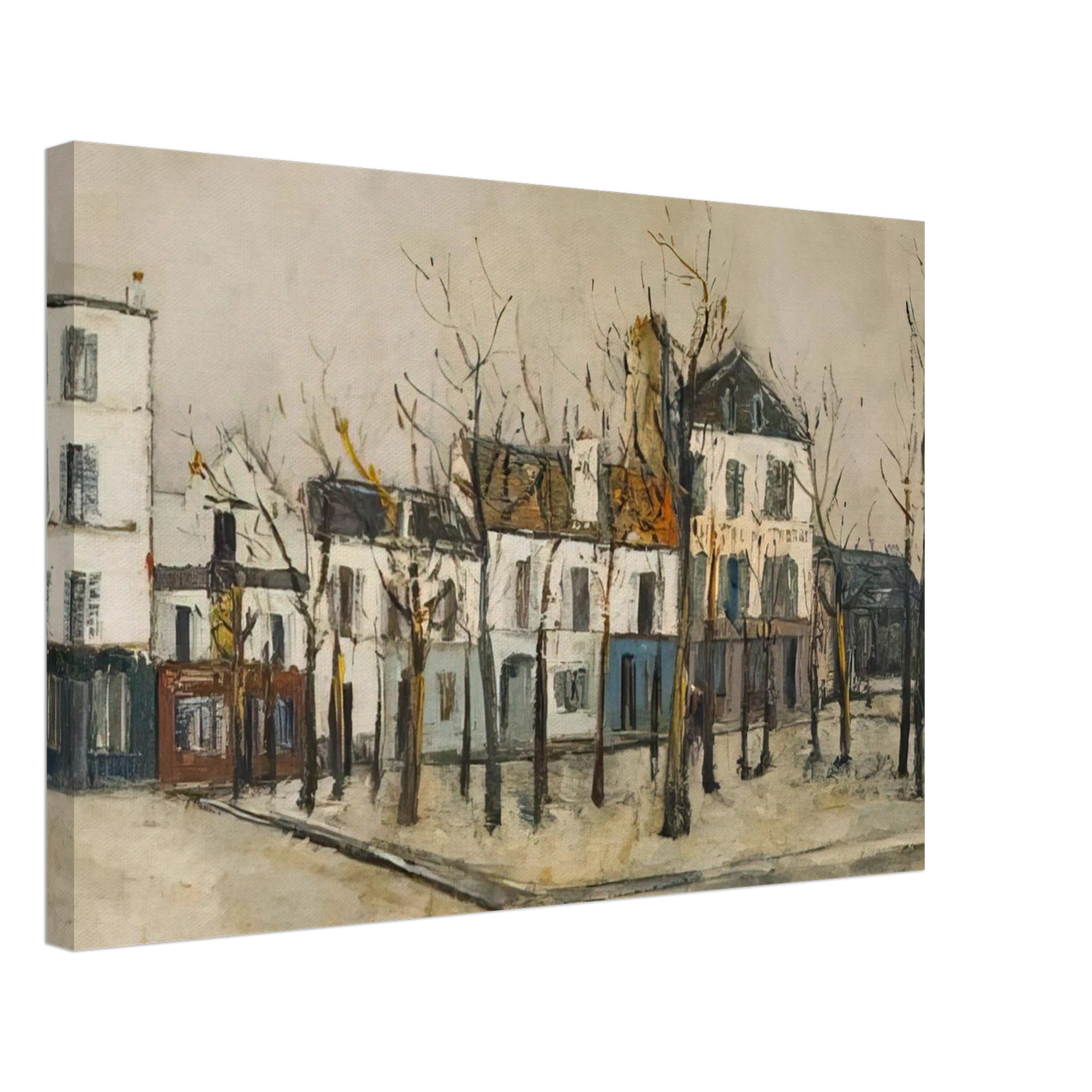 Maurice Utrillo - LA PLACE DU TERTRE 1910 Canvas - 70x100 cm / 28x40 inches-canvas