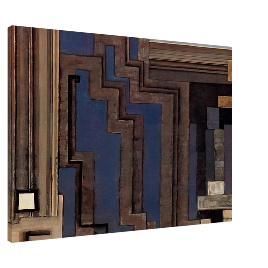 Frantisek Kupka - Two grays I Canvas - 20x30 cm / 8x12 inches-canvas