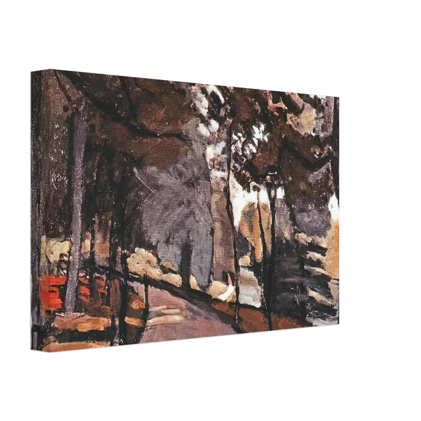 Henri Matisse - THE PATH IN THE BOIS DE BOULOGNE 1902 Canvas - 70x100 cm / 28x40 inches-canvas