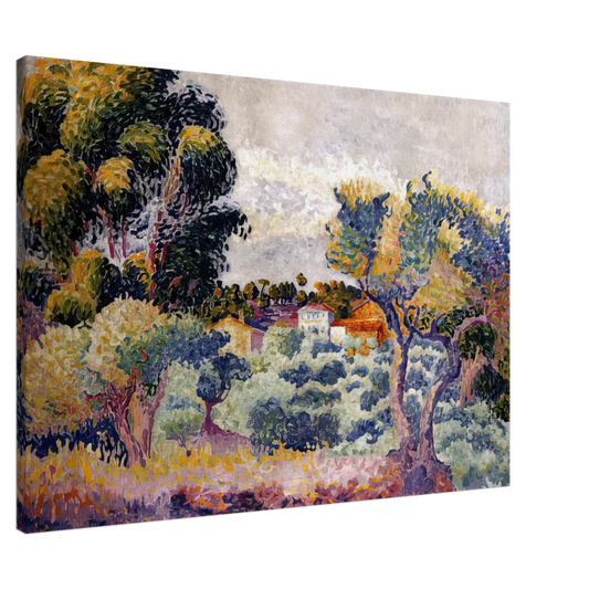 Henri-Edmond Cross - Untitled Canvas - 20x30 cm / 8x12 inches-canvas