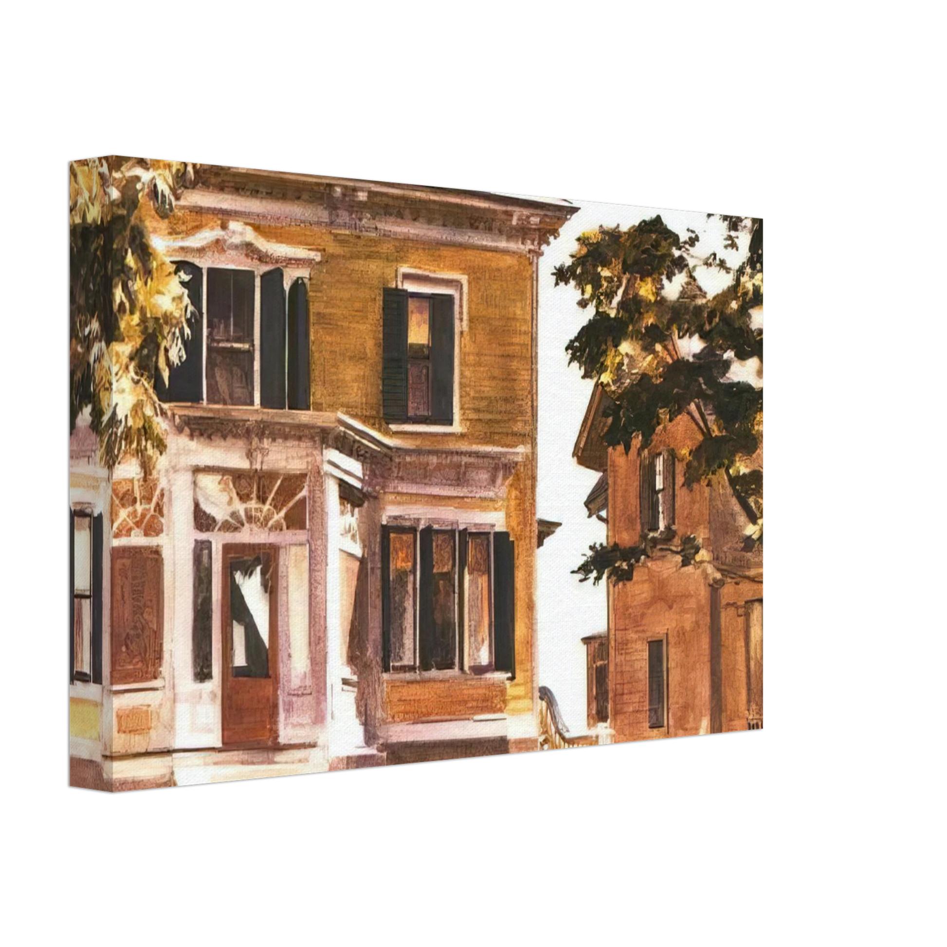 Edward Hopper - Davis House Canvas - 70x100 cm / 28x40 inches-canvas