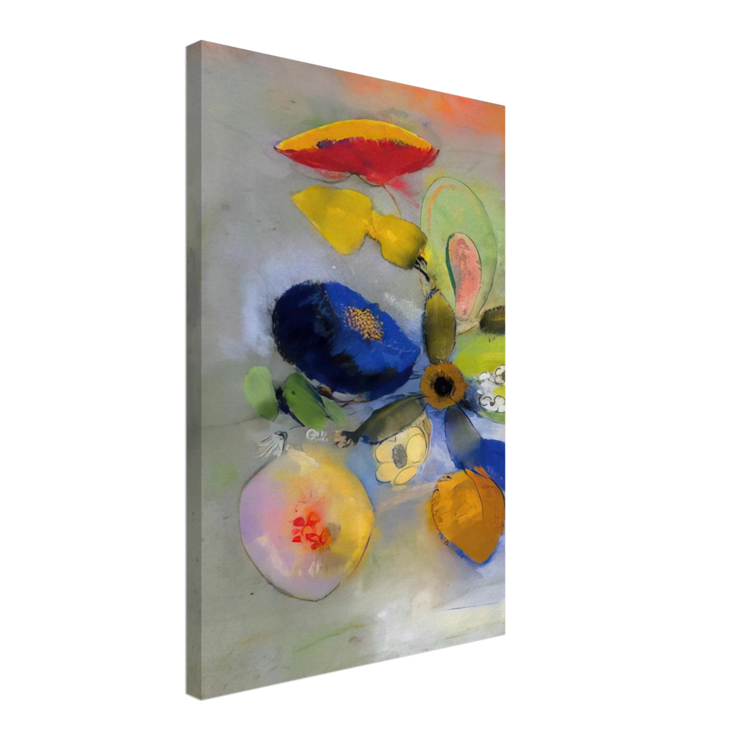 Odilon Redon - FLOWERS 3 Canvas - 40x60 cm / 16x24 inches-canvas