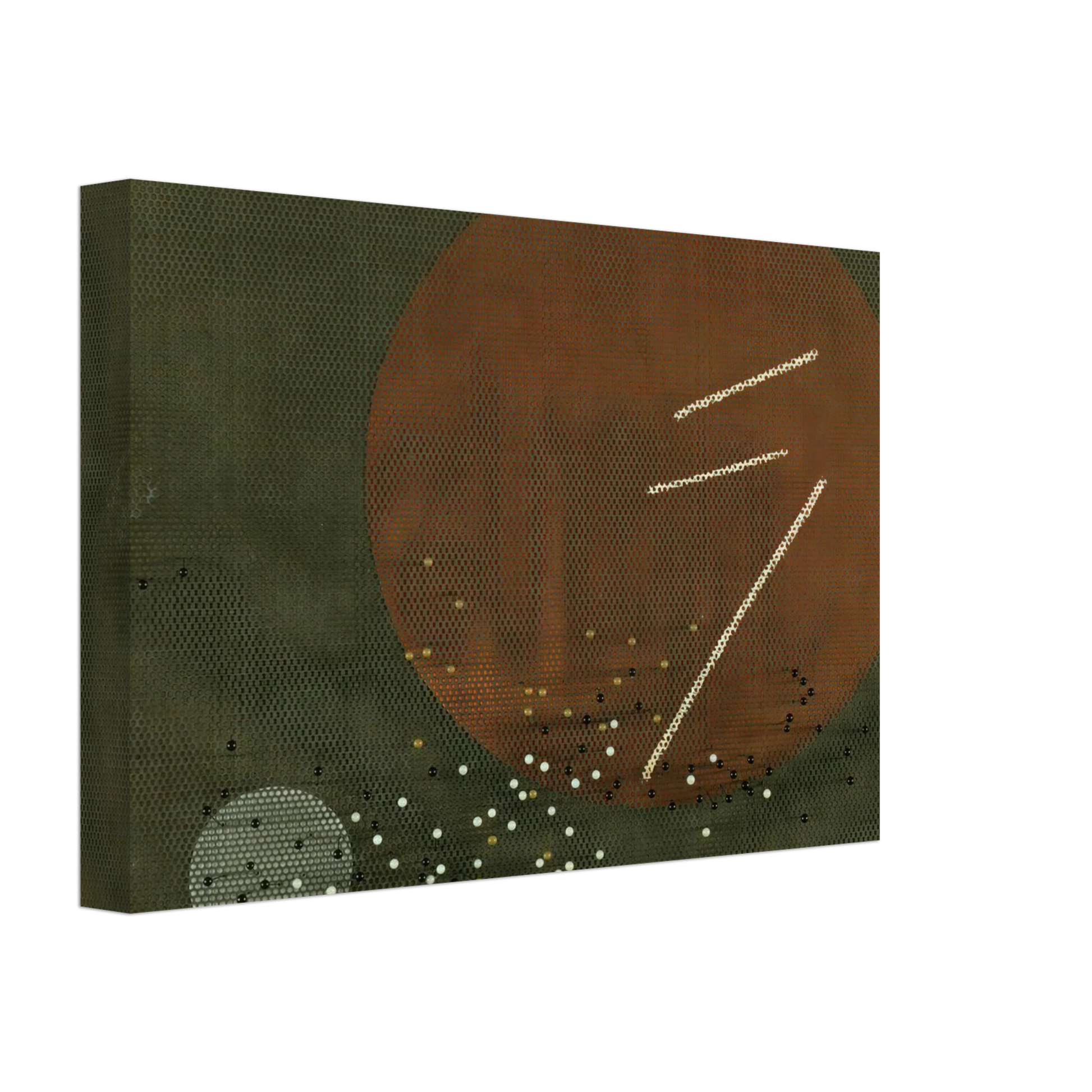 Laszlo Moholy-Nagy - Space Modulator L3 Canvas - 40x60 cm / 16x24 inches-canvas