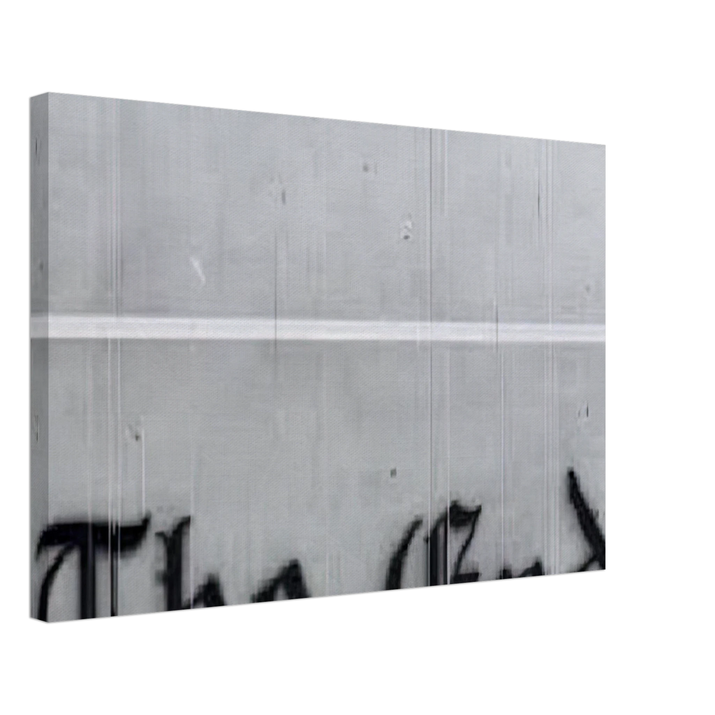 Edward Ruscha - THE END 1991 Canvas - 70x100 cm / 28x40 inches-canvas