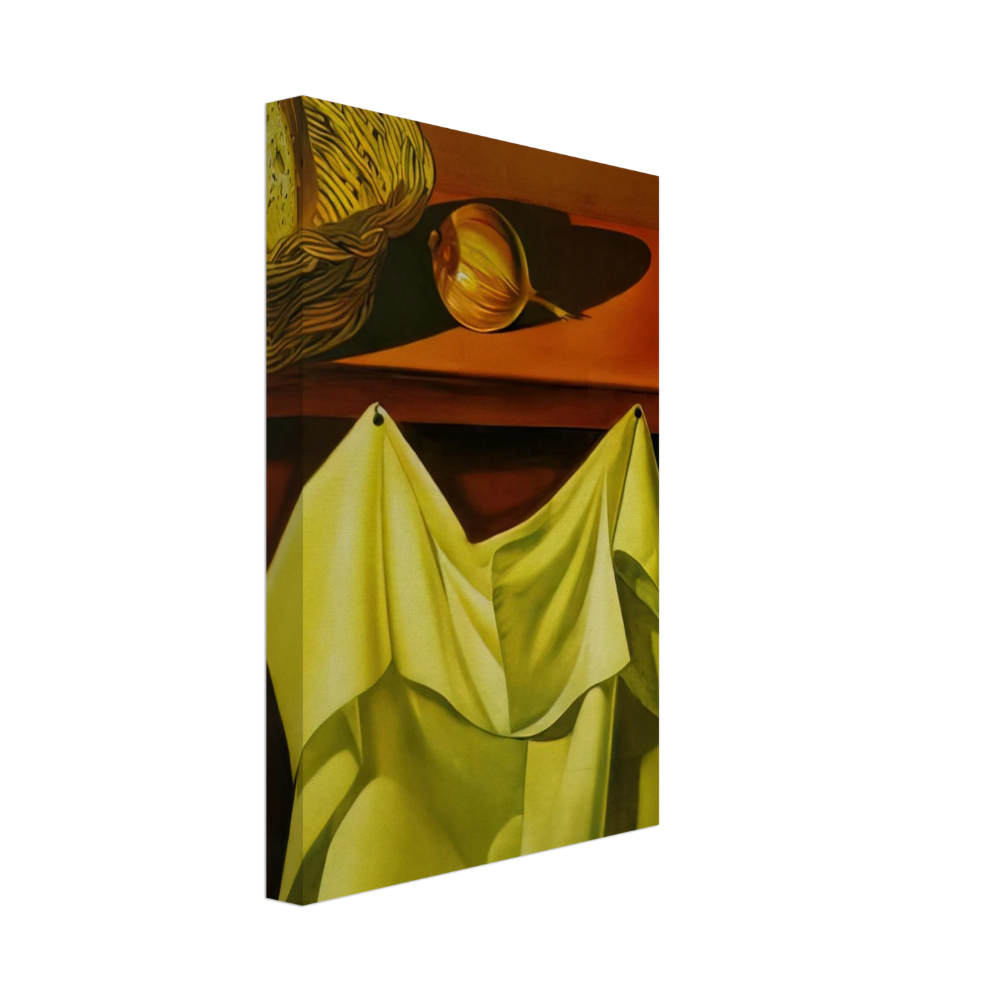 Salvador Dali - UNTITLED STILL LIFE WITH WHITE CLOTH Canvas - 40x60 cm / 16x24 inches-canvas