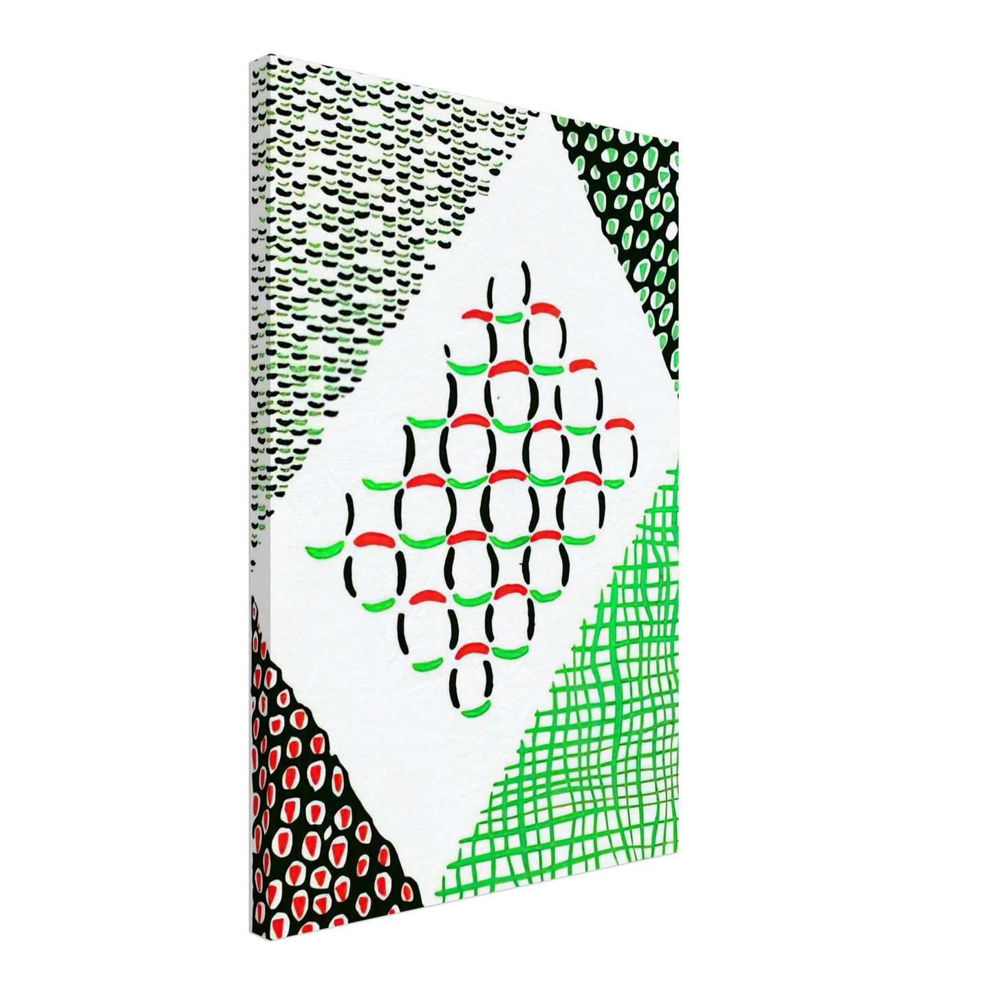 Sonia Delaunay - COMPOSITION 19 Canvas - 40x60 cm / 16x24 inches-canvas