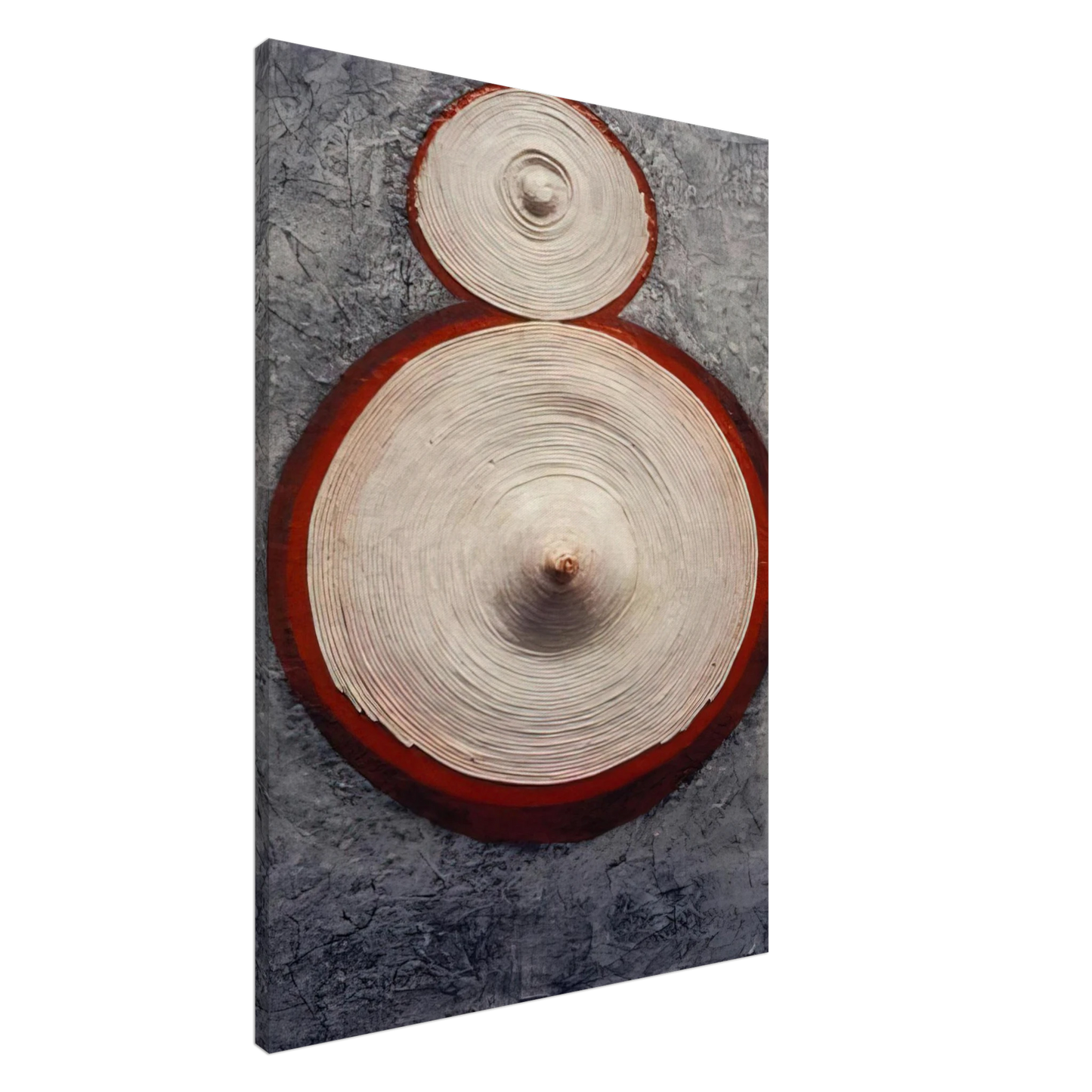 Eva Hesse - RINGAROUND AROSIE 1965 Canvas - 20x30 cm / 8x12 inches-canvas