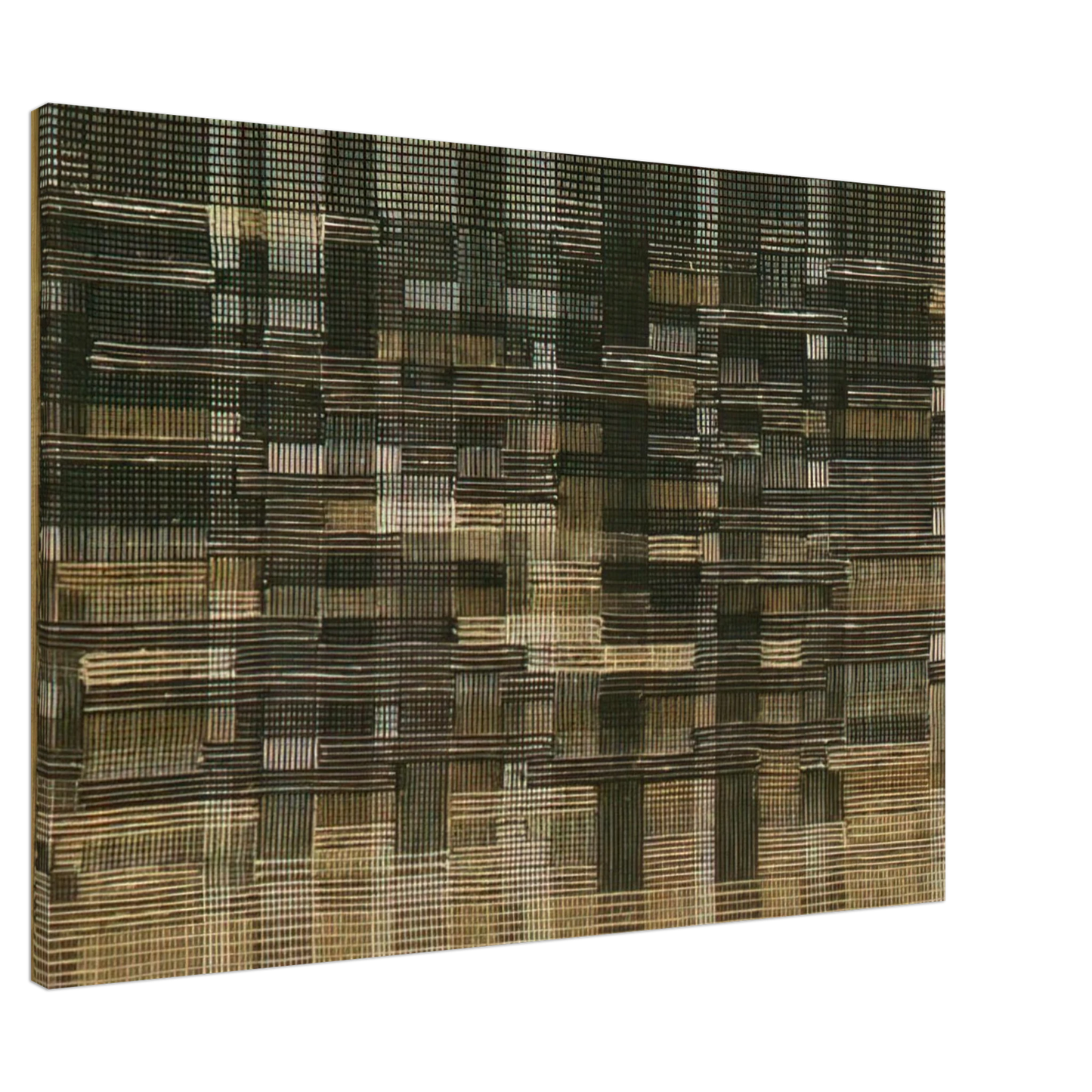 Anni Albers - TAPESTRY 1948 Canvas - 20x30 cm / 8x12 inches-canvas