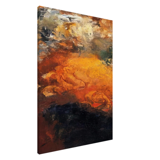 Odilon Redon - APOLLO S CHARIOT Canvas - 20x30 cm / 8x12 inches-canvas