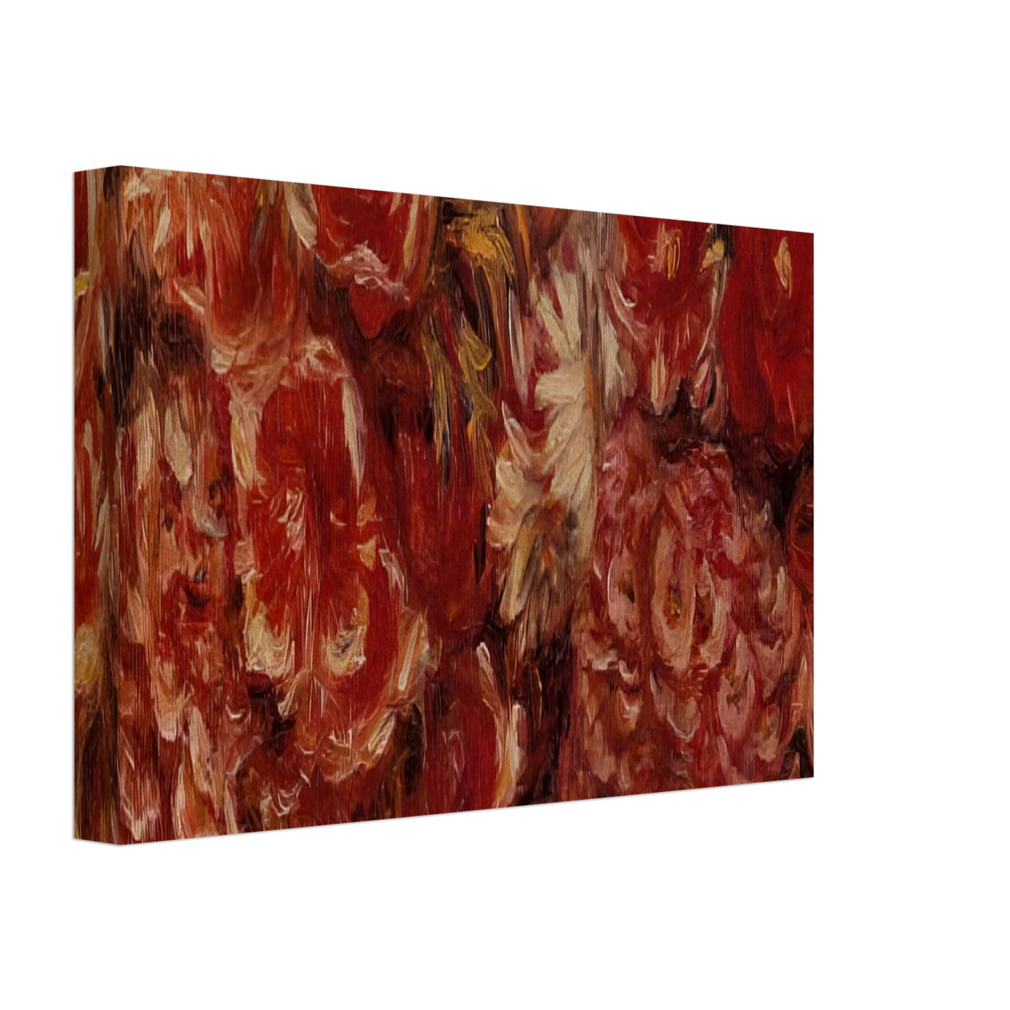 Pierre-Auguste Renoir - Floral Headband Canvas - 70x100 cm / 28x40 inches-canvas