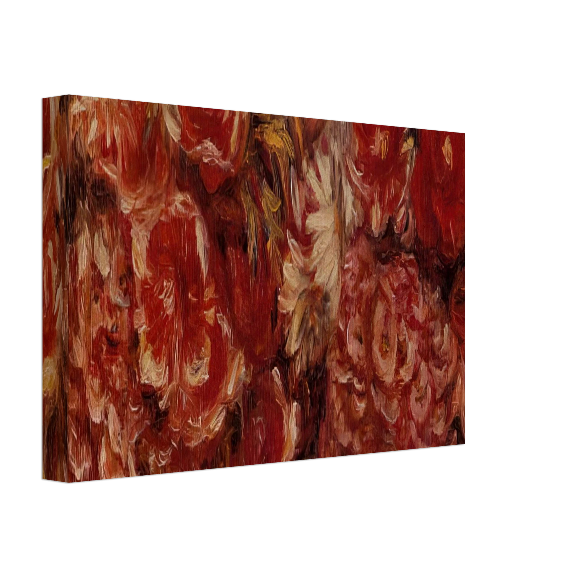 Pierre-Auguste Renoir - Floral Headband Canvas - 70x100 cm / 28x40 inches-canvas