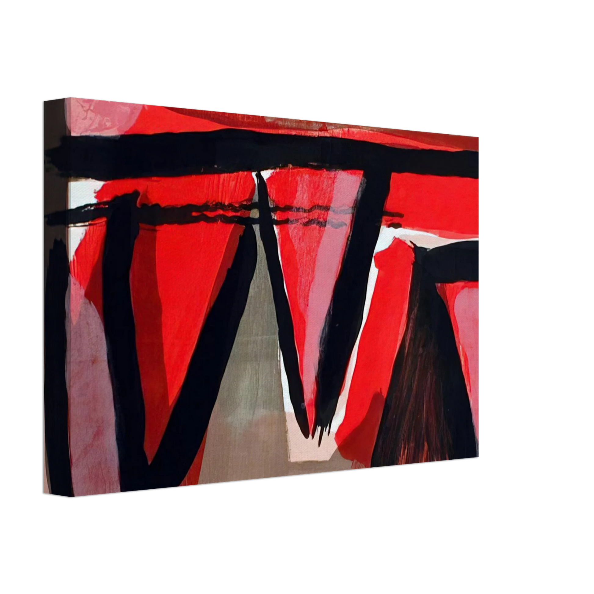 Bram van Velde - Braises - 1980 Canvas - 70x100 cm / 28x40 inches-canvas