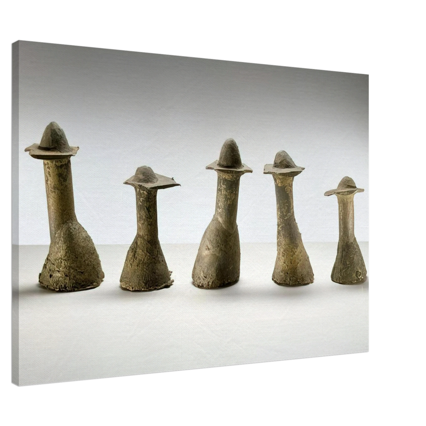 Louise Bourgeois - UNTITLED 1972 Canvas - 20x30 cm / 8x12 inches-canvas