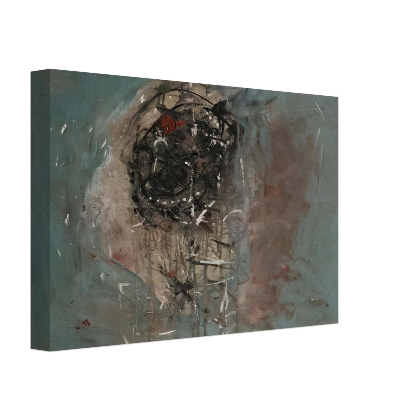 Gyula Kosice - Composition - 1948 Canvas - 70x100 cm / 28x40 inches-canvas