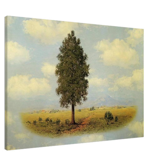 Rene Magritte - TERRITORY 1957 Canvas - 20x30 cm / 8x12 inches-canvas