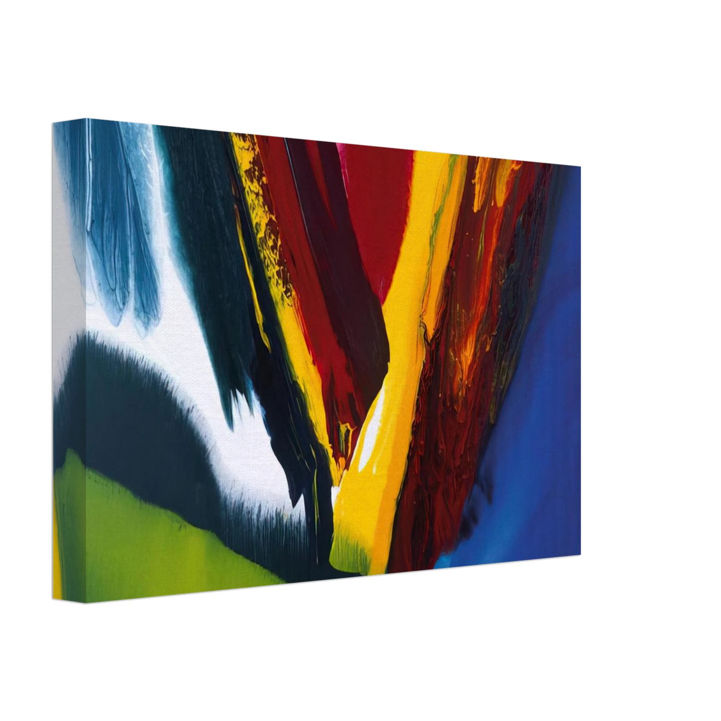Paul Jenkins - Phenomena Intervening Mantle - 2006 Canvas - 40x60 cm / 16x24 inches-canvas
