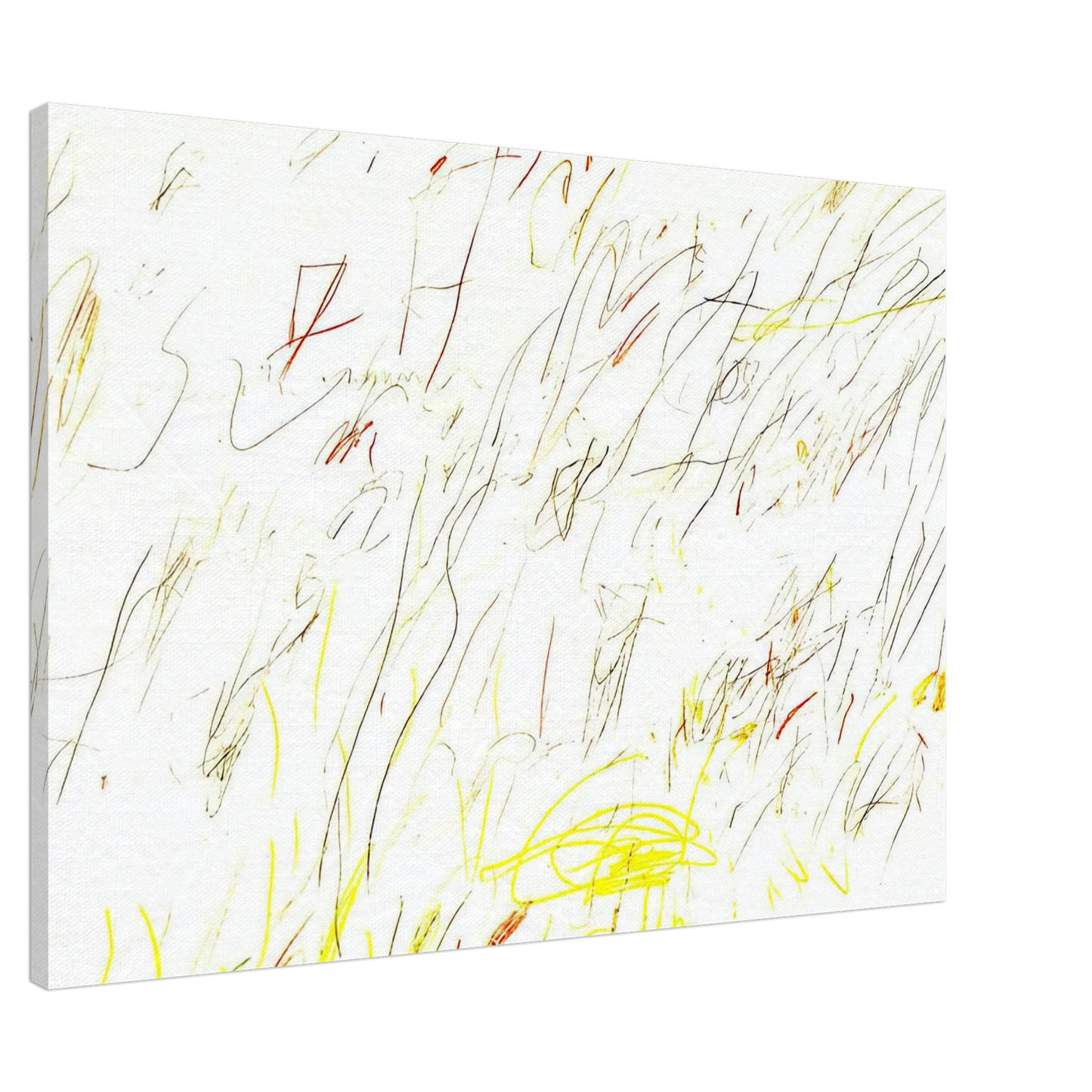 Cy Twombly - Blue Room Canvas - 20x30 cm / 8x12 inches-canvas