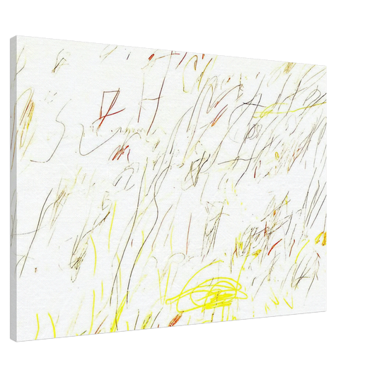 Cy Twombly - Blue Room Canvas - 20x30 cm / 8x12 inches-canvas