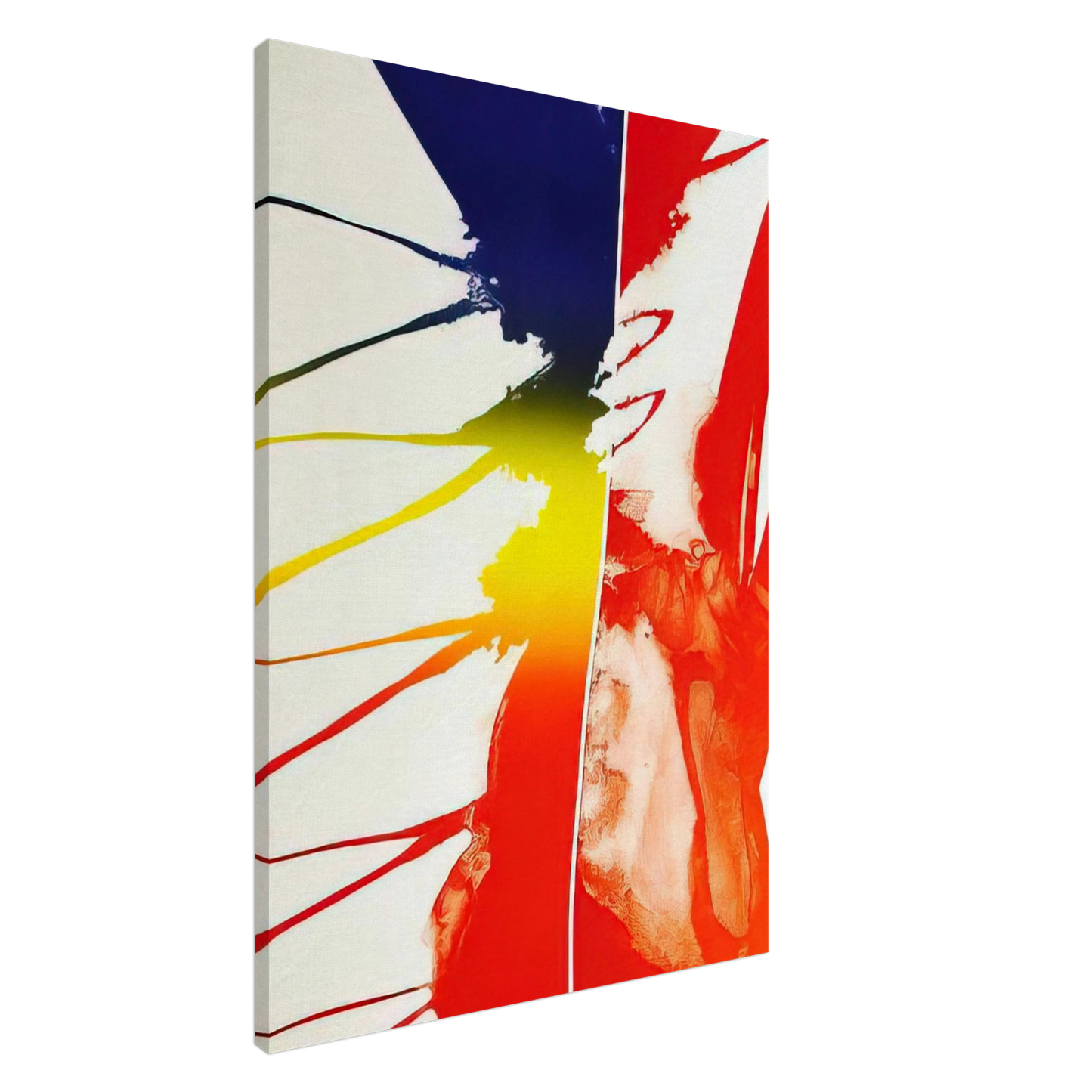 Paul Jenkins - Continental Divide - 1981 Canvas - 20x30 cm / 8x12 inches-canvas