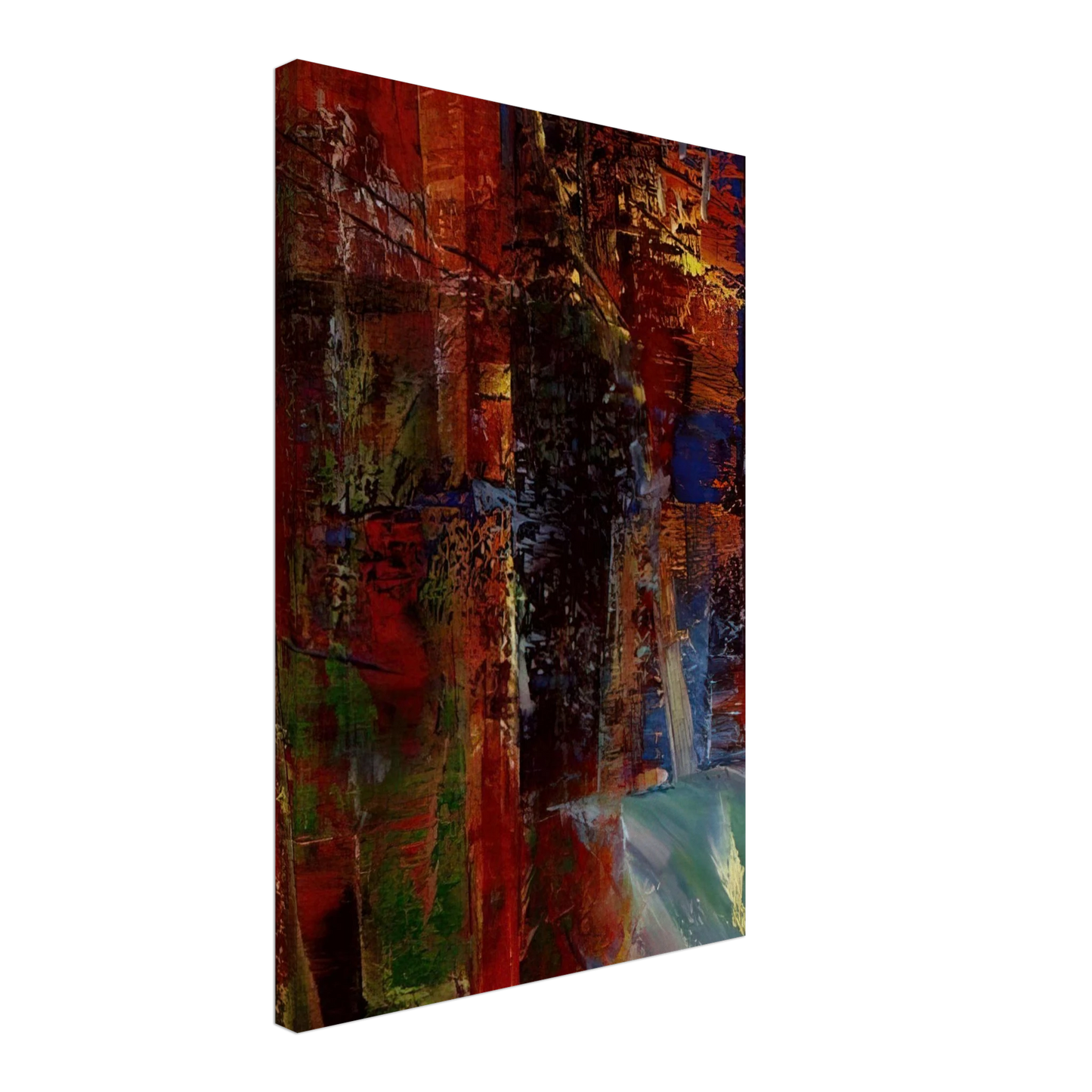 Gerhard Richter - DARK Canvas - 70x100 cm / 28x40 inches-canvas