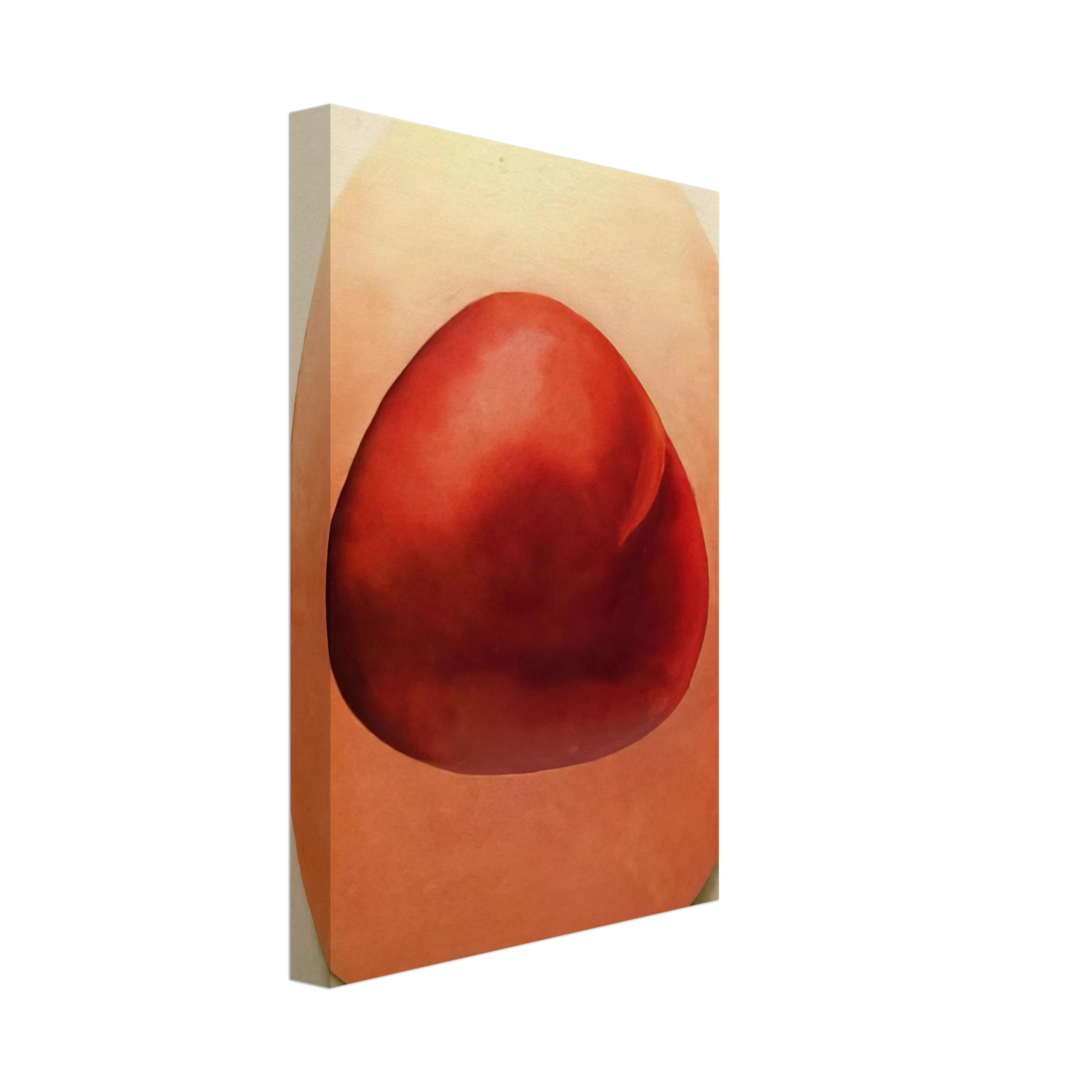 Georgia O'Keeffe - Red and Pink Rocks Canvas - 40x60 cm / 16x24 inches-canvas