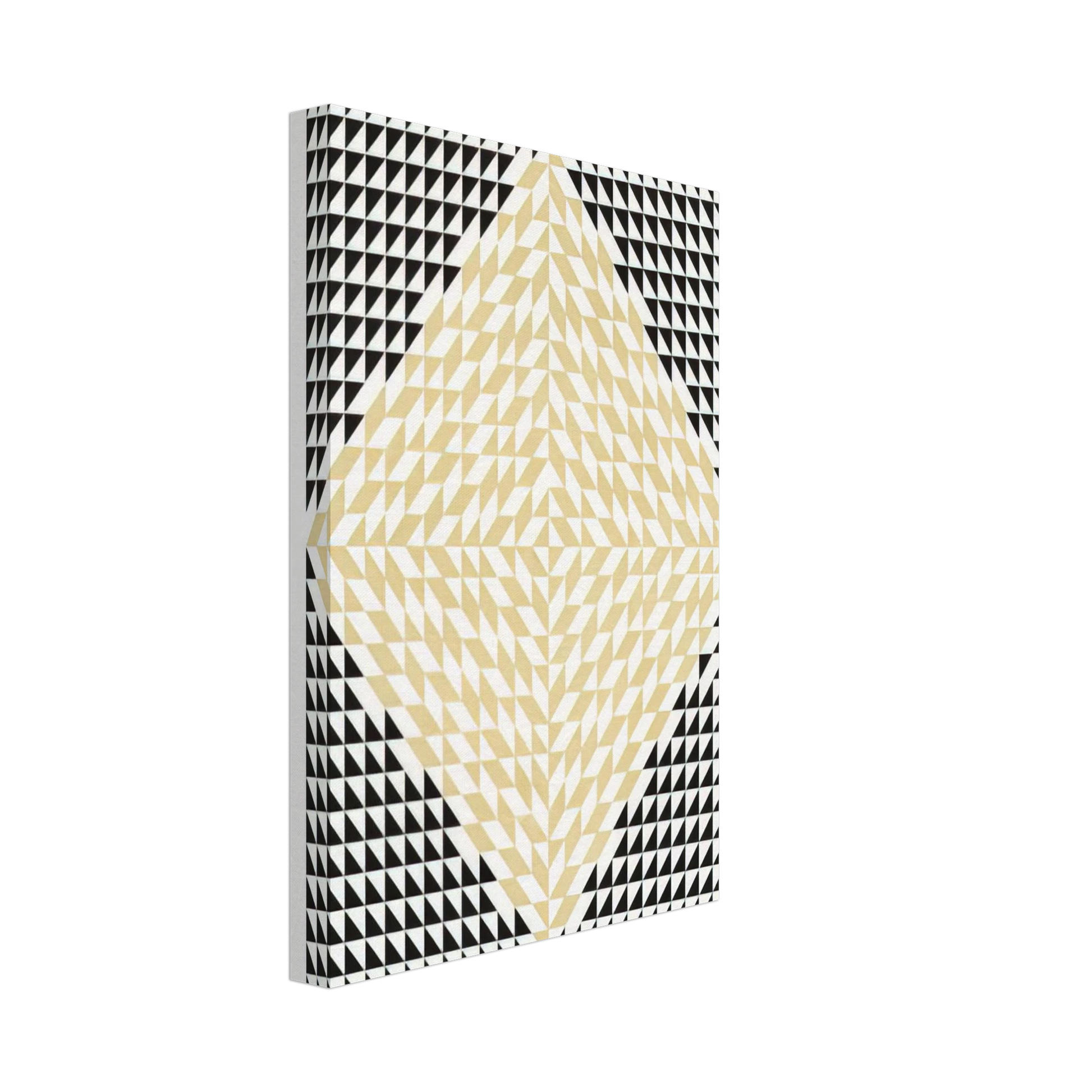 Anni Albers - SECOND MOVEMENT V 1968 Canvas - 40x60 cm / 16x24 inches-canvas