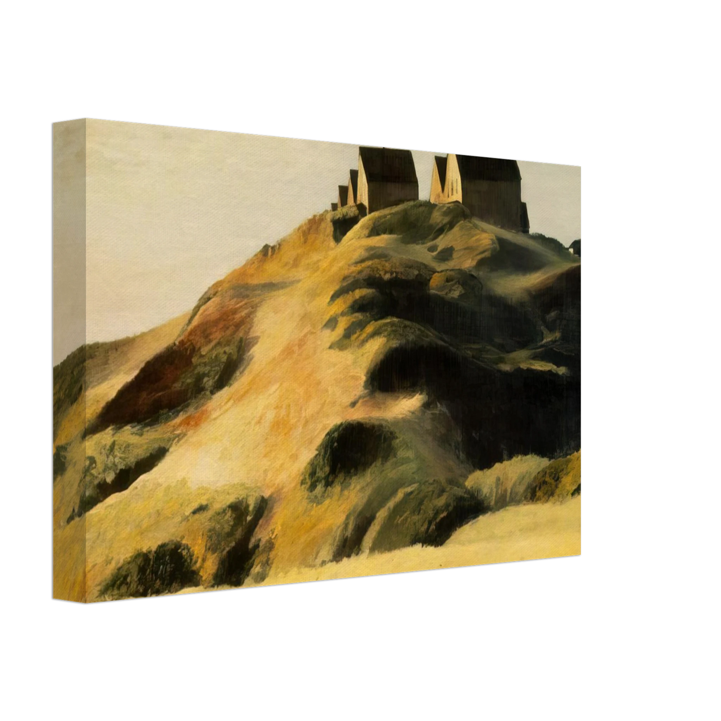 Edward Hopper - Corn Hill Canvas - 40x60 cm / 16x24 inches-canvas