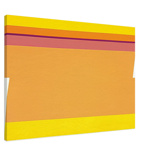 Larry Zox - Rotation B - 1964 Canvas - 20x30 cm / 8x12 inches-canvas