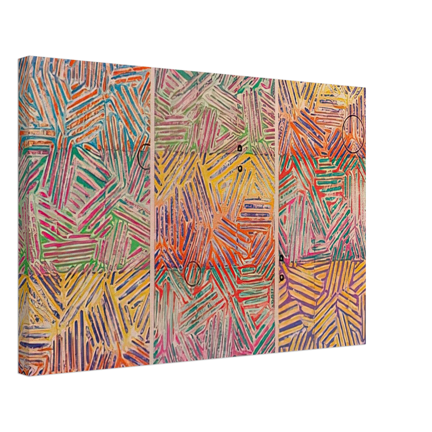 Jasper Johns - USUYUKI ULAE 227 Canvas - 70x100 cm / 28x40 inches-canvas