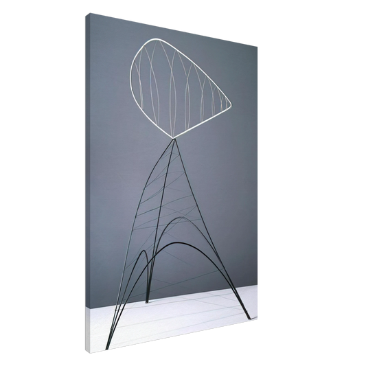 Alexander Calder - HOLLOW EGG 1939 Canvas - 20x30 cm / 8x12 inches-canvas