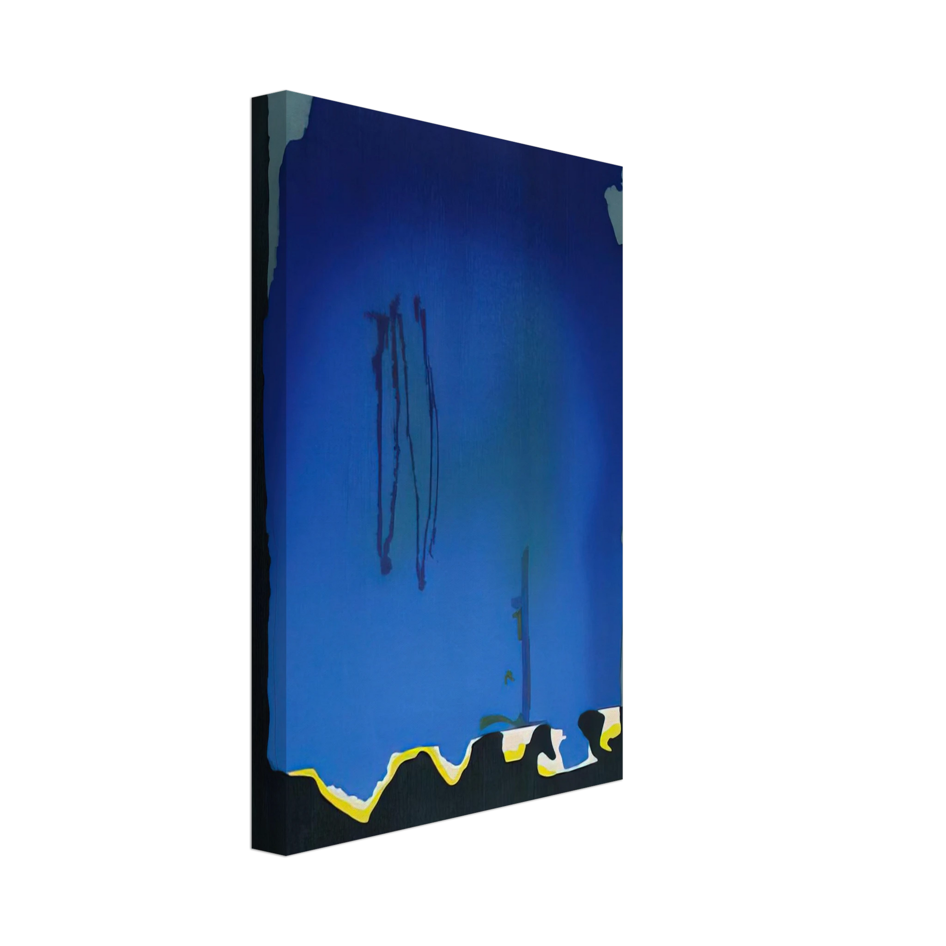 Helen Frankenthaler - Freefall - 1992 Canvas - 70x100 cm / 28x40 inches-canvas