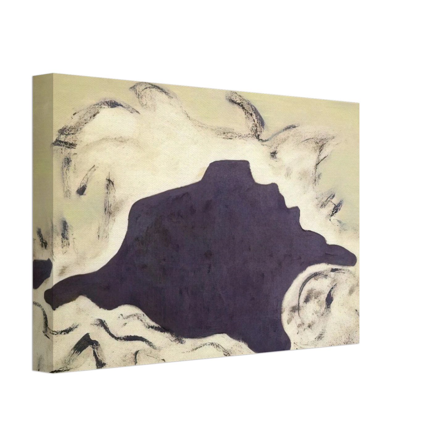 Milton Avery - Advancing Sea - 1953 Canvas - 70x100 cm / 28x40 inches-canvas