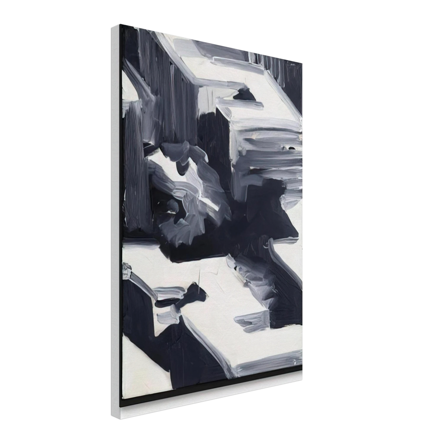 Gerhard Richter - TOWNSCAPE 1968 1 Canvas - 40x60 cm / 16x24 inches-canvas