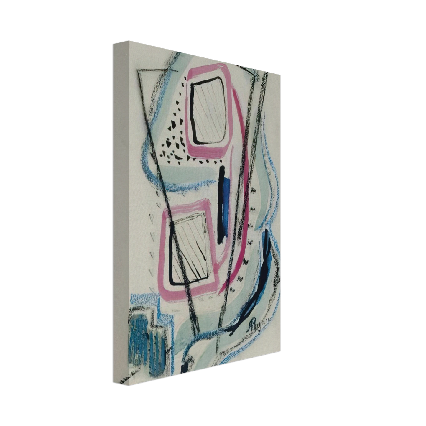 Anne Ryan - XXV - 1940 Canvas - 40x60 cm / 16x24 inches-canvas