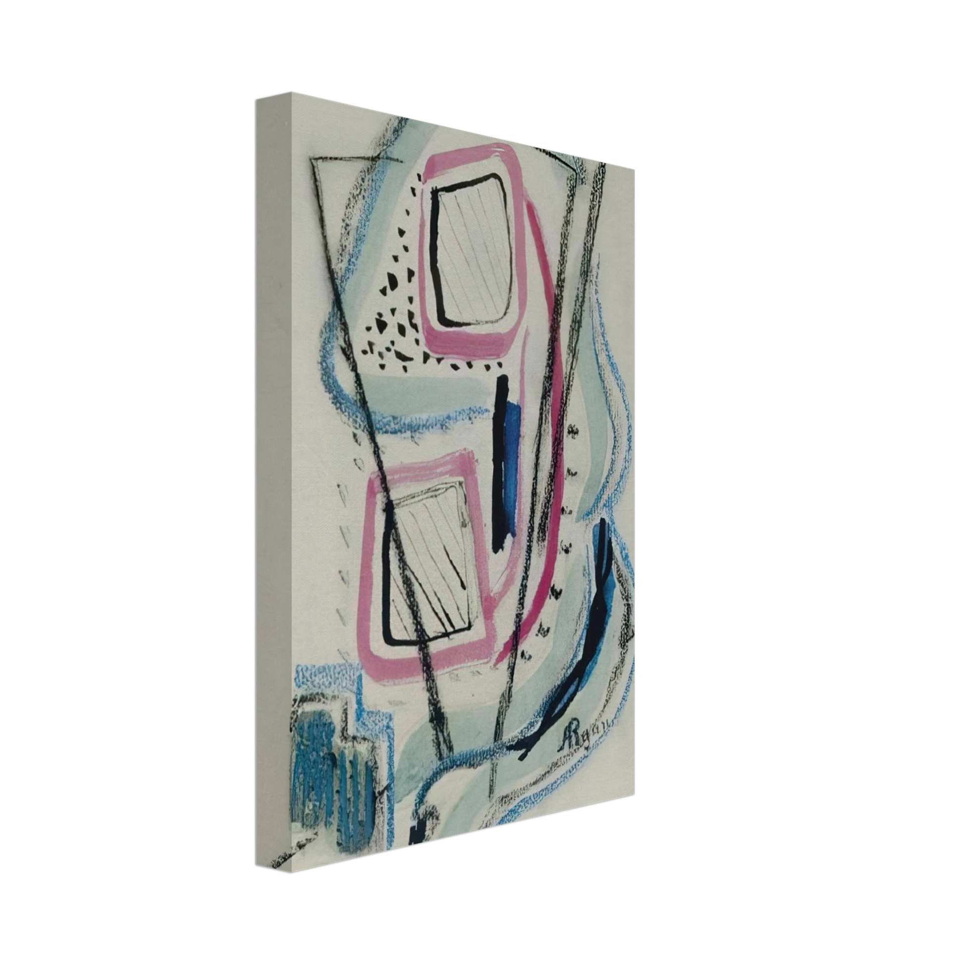 Anne Ryan - XXV - 1940 Canvas - 40x60 cm / 16x24 inches-canvas