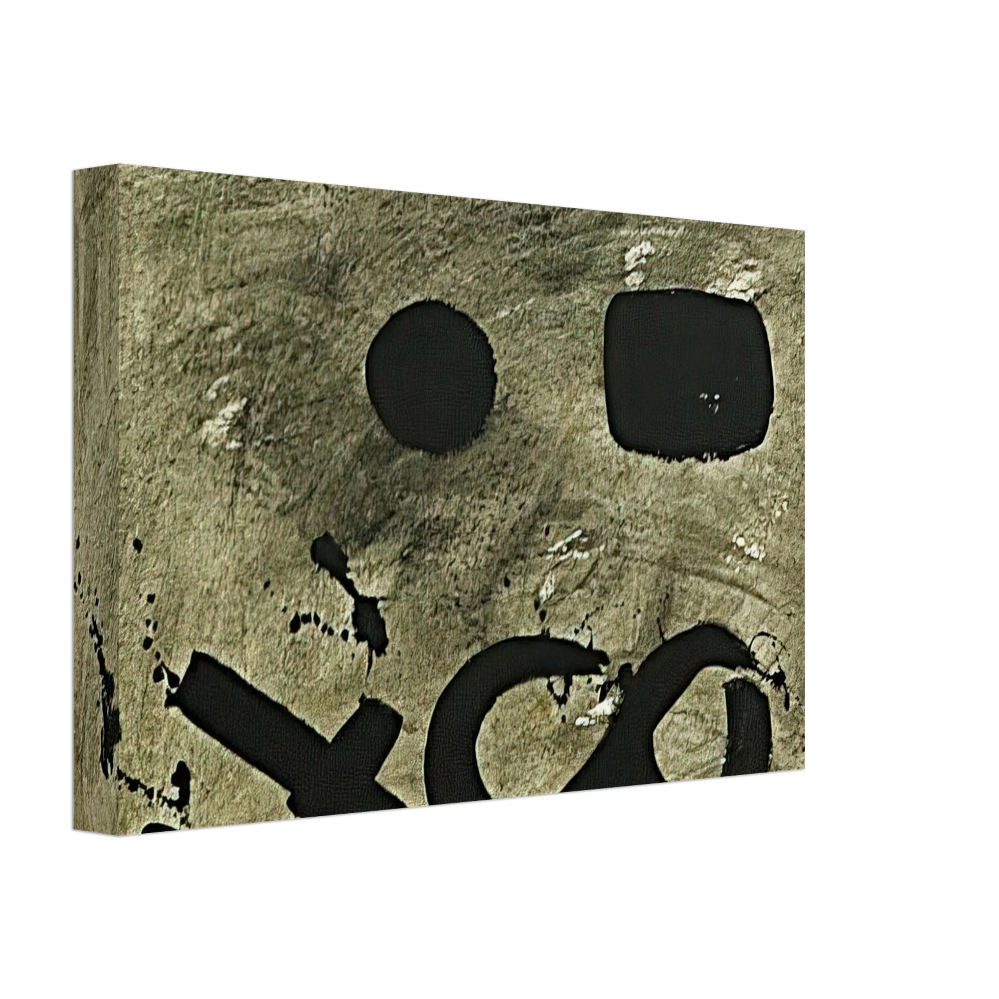 Adolph Gottlieb - Figure Eight - 1967 Canvas - 40x60 cm / 16x24 inches-canvas