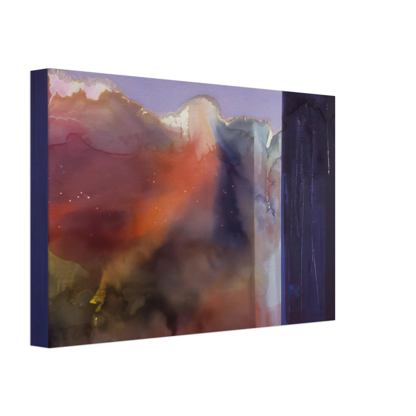 Ronnie Landfield - Sixteenth Century - 1985 Canvas - 40x60 cm / 16x24 inches-canvas